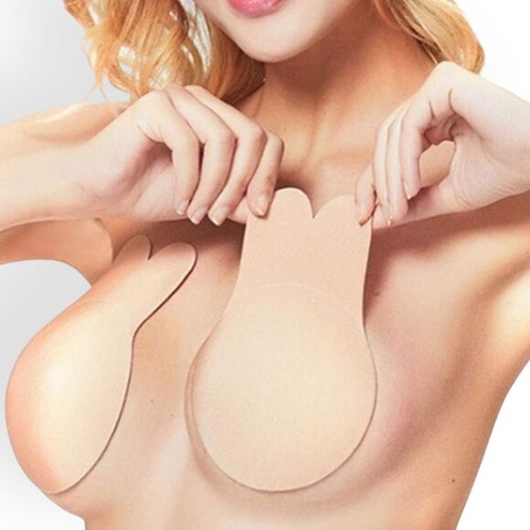 Bras Self Adhesive Strapless Backless Reusable Bra Cups - Picture 1 of 6